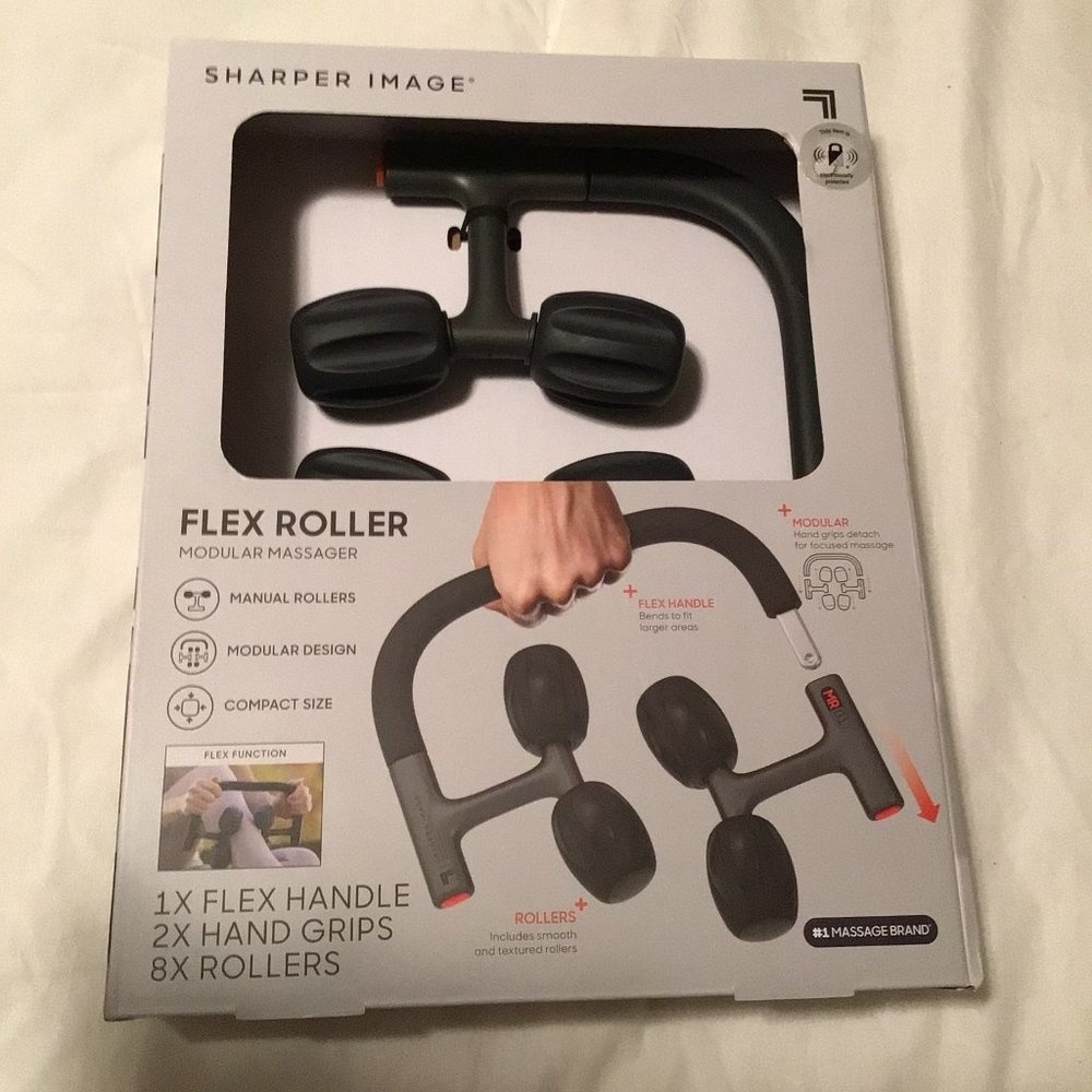 NIB Sharper‎ Image Flex Roller